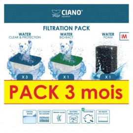 CIANO Filtration Pack 3 mois - Taille M