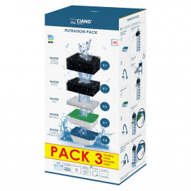 CIANO Filtration Pack 3 mois - Taille XL