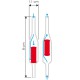 Aquaplante Anti-Retour AQ-25 en Verre