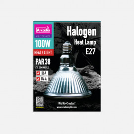 ARCADIA HALOGEN BASKING SPOT (E27) 100 WATT - spot halogène