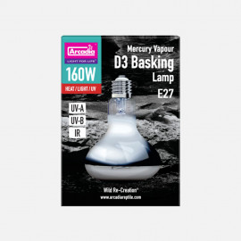 ARCADIA 2ND GENERATION UV BASKING LAMP 160 WATT