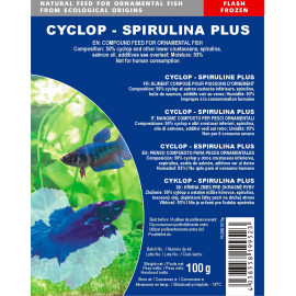 Cyclops Spirulina Plus Blister de 100gr