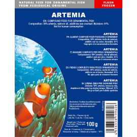 Artemia frozen-blister 100g