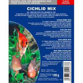 Cichlidenmix frozen-blister 100g