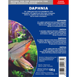 Daphnia frozen-blister 100g