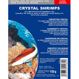 Crystal - Shrimps frozen-blister 100g