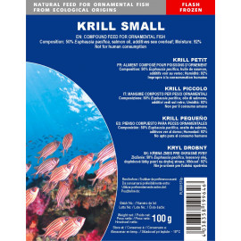 Krill small frozen-blister 100g