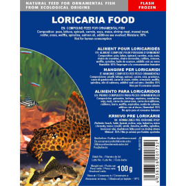 Loricaria Food frozen-blister 100g