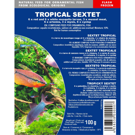 Sextet Tropical frozen-blister 100g