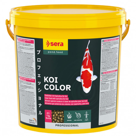 Nourriture Matériel de Bassin Koï > Sera Koi Professional color 7Kg