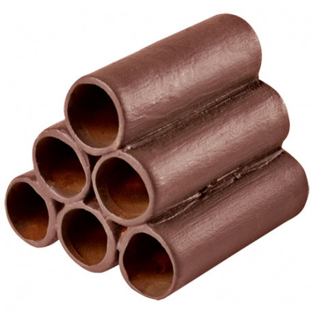 Tube Pyramide pour Crevettes 3-2-1 Rouge