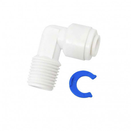 Dupla coude de remplacement sortie cartouche osmoseur RO 300