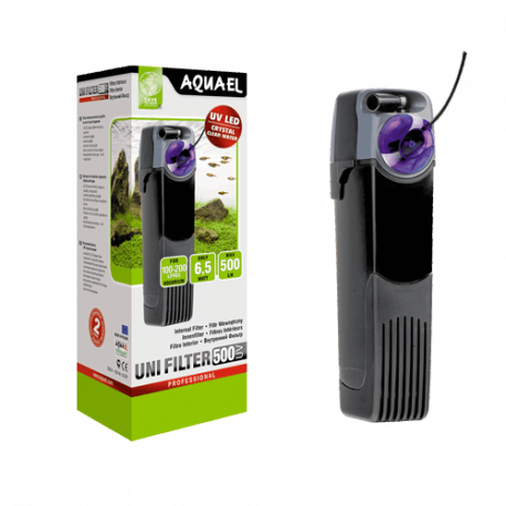 Aquael UniFilter UV Power 500L/H - Filtre interne UV pour aquarium