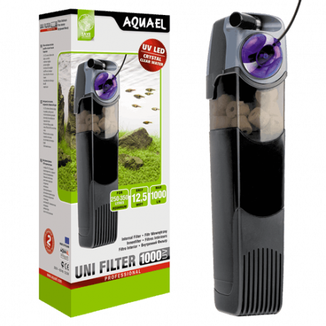 Aquael UniFilter UV Power 1000L/H - Filtre interne UV pour aquarium