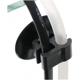 Aquaplante Ventouse Support Tuyau Air / CO2 / Electrique pour aquarium - Ventouse