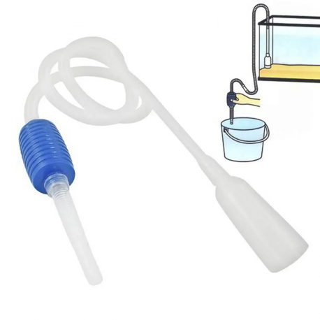 Aquaplante Syphon Basic - Système de vidange changement d'eau pour aquarium