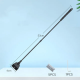 Aquaplante Scraper Black 53cm - Kit de nettoyage des algues pour aquarium