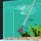 Aquaplante Syphon + - Système de vidange changement d'eau pour aquarium
