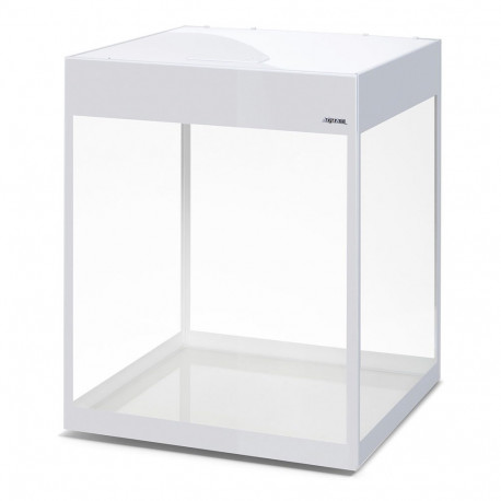 AQUAEL GLOSSY ST Cube Noir Day&Night 132L - Aquarium + éclairage LED
