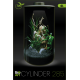 BioArt Cylinder 285 Noir - Contenant Wabi-Kusa Décoration d'Intérieur