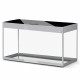 AQUAEL Glossy ST 100 gris - Ensemble aquarium + meuble