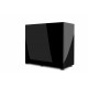 AQUAEL GLOSSY ST 100 noir - Ensemble aquarium + meuble