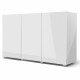 AQUAEL Glossy ST 150 Blanc - Ensemble aquarium + meuble
