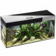 AQUAEL glossy st 120 Noir - Ensemble aquarium + meuble