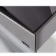 AQUAEL glossy st 120 Noir - Ensemble aquarium + meuble
