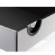AQUAEL glossy st 120 Noir - Ensemble aquarium + meuble