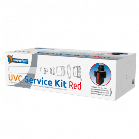 SUPERFISH UV 7-9W SERVICE KIT Rouge - Pièces détachées