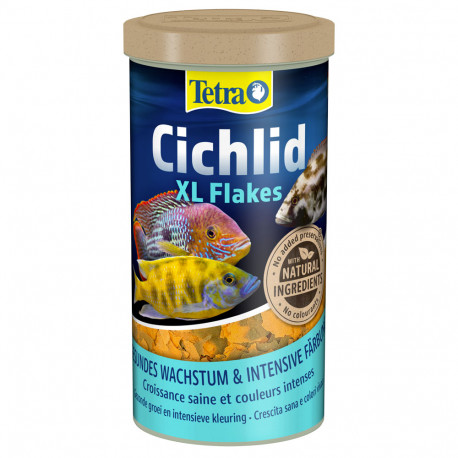 Tetra Cichlid XL Flakes 1L