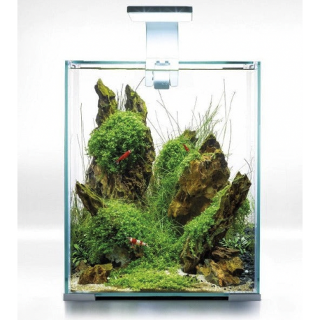 AQUAEL AQUARIUM SHRIMPSET BLANC 10L SMART Day & Night - Aquarium nano