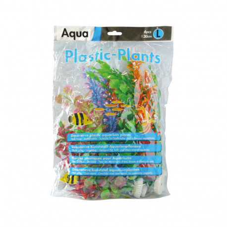 SUPERFISH AQUA PLANTS L (30CM) 6 PCS - Plantes artificielles