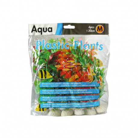 SUPERFISH AQUA PLANTS M (20CM) 6 PCS - Plantes artificielles