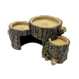 REPTO DECO TRIPLE TRUNK L - Décoration terrarium
