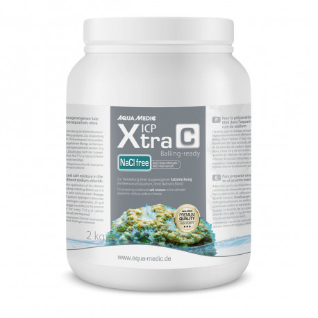 AQUAMEDIC ICP Xtra C 2 Kg - Sel marin sans NaCl