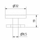 AQUAMEDIC Frag Pins x 20 pcs - Support à boutures