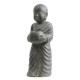 SEDA Moine debout avec pot pour Bougie 60 cm  - Décoration statue