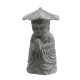 SEDA Moine Chapeau 50 cm- Décoration statue