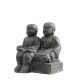 SEDA Set deux moins " Lecture" 48 cm - Décoration statue
