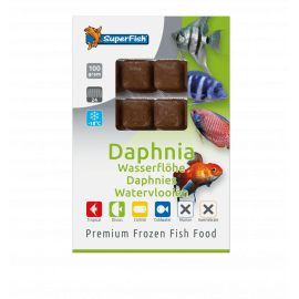 SUPERFISH DAPHNIA 100gr Lot de 10pcs (1Kg) - Nourriture congelée