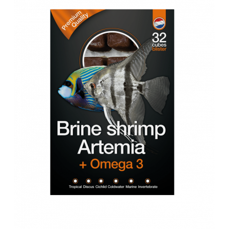 Dutch Select Artemia & Omega3 100gr Lot de 10pcs (1Kg) - Nourriture congelée
