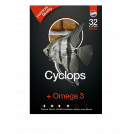Dutch Select Cyclops & Omega3 100gr Lot de 10pcs (1Kg) - Nourriture congelée
