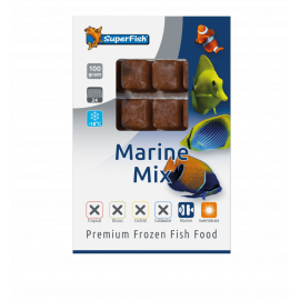 Superfish Mix Eau de Mer 100gr Lot de 10pcs (1Kg) - Nourriture congelée