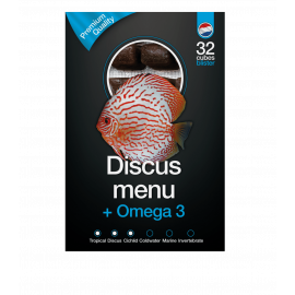 Dutch Select Discus Menus & Omega3 100gr Lot de 10pcs (1Kg) - Nourriture congelée