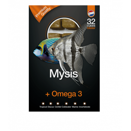 Dutch Select Mysis & Omega3 100gr Lot de 10pcs (1Kg) - Nourriture congelée