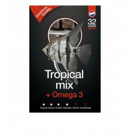 Dutch Select Tropical Mix & Omega3 100gr Lot de 10pcs (1Kg) - Nourriture congelée