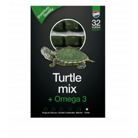 Dutch Select Mix Tortue & Omega3 100gr Lot de 10pcs (1Kg) - Nourriture congelée