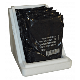Dutch Select Coques Entieres 100gr Lot de 10pcs (1Kg) - Nourriture congelée